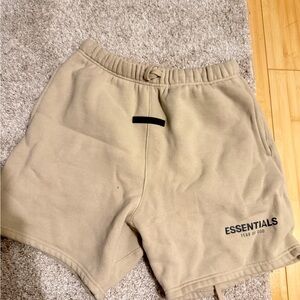 Fear of God Essentials Cream Shorts